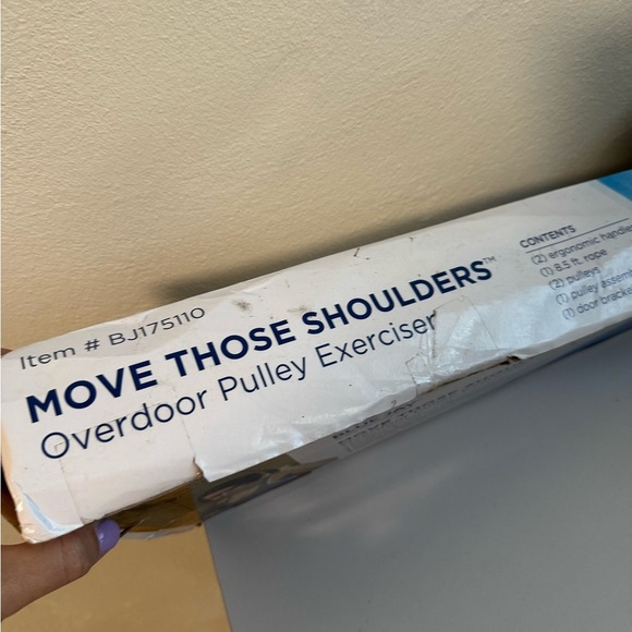 Blue Jay Move Those Shoulders – Overdoor Pulley Exerciser for Shoulder Rehab & E - Picture 5 of 11